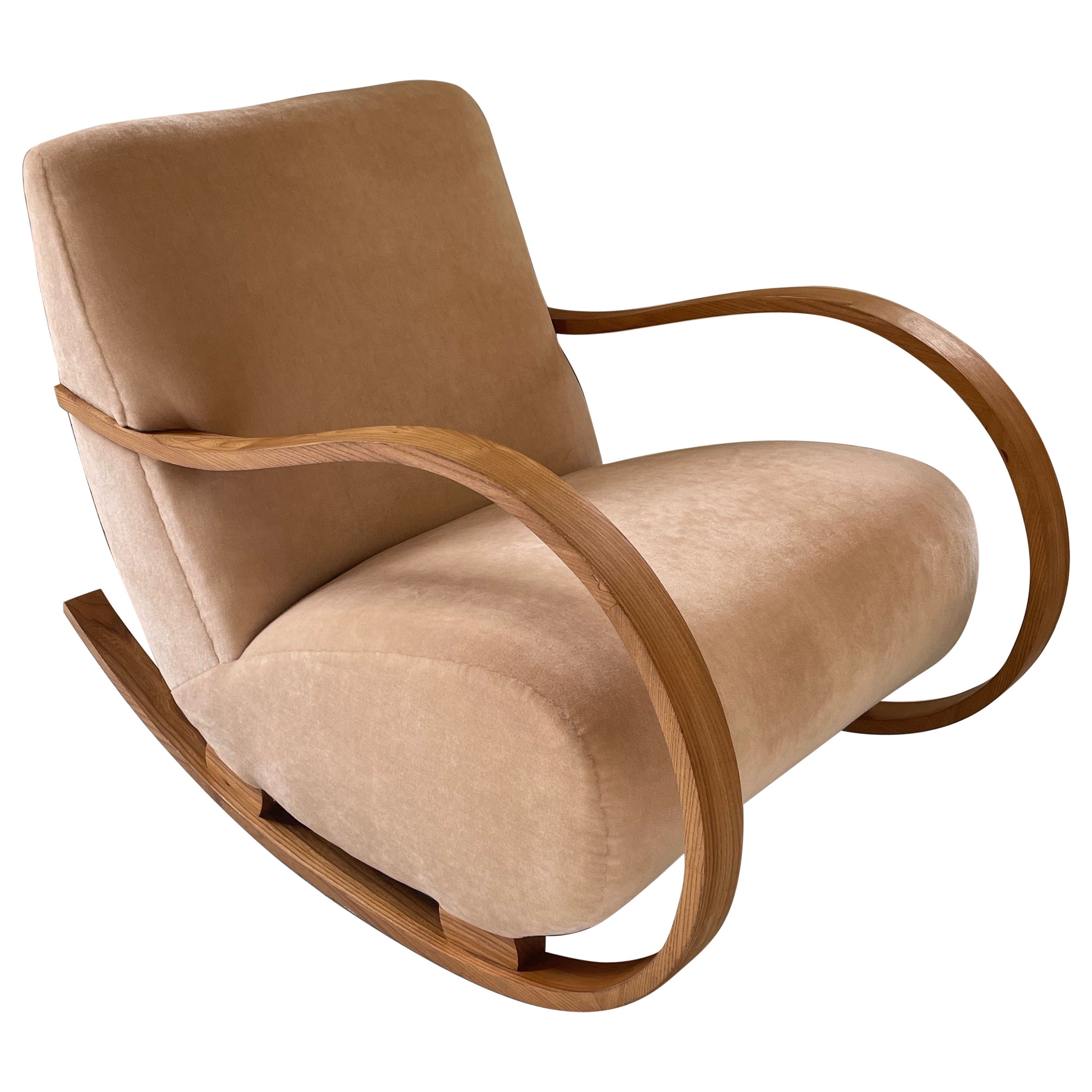 Art deco rocking chair sale
