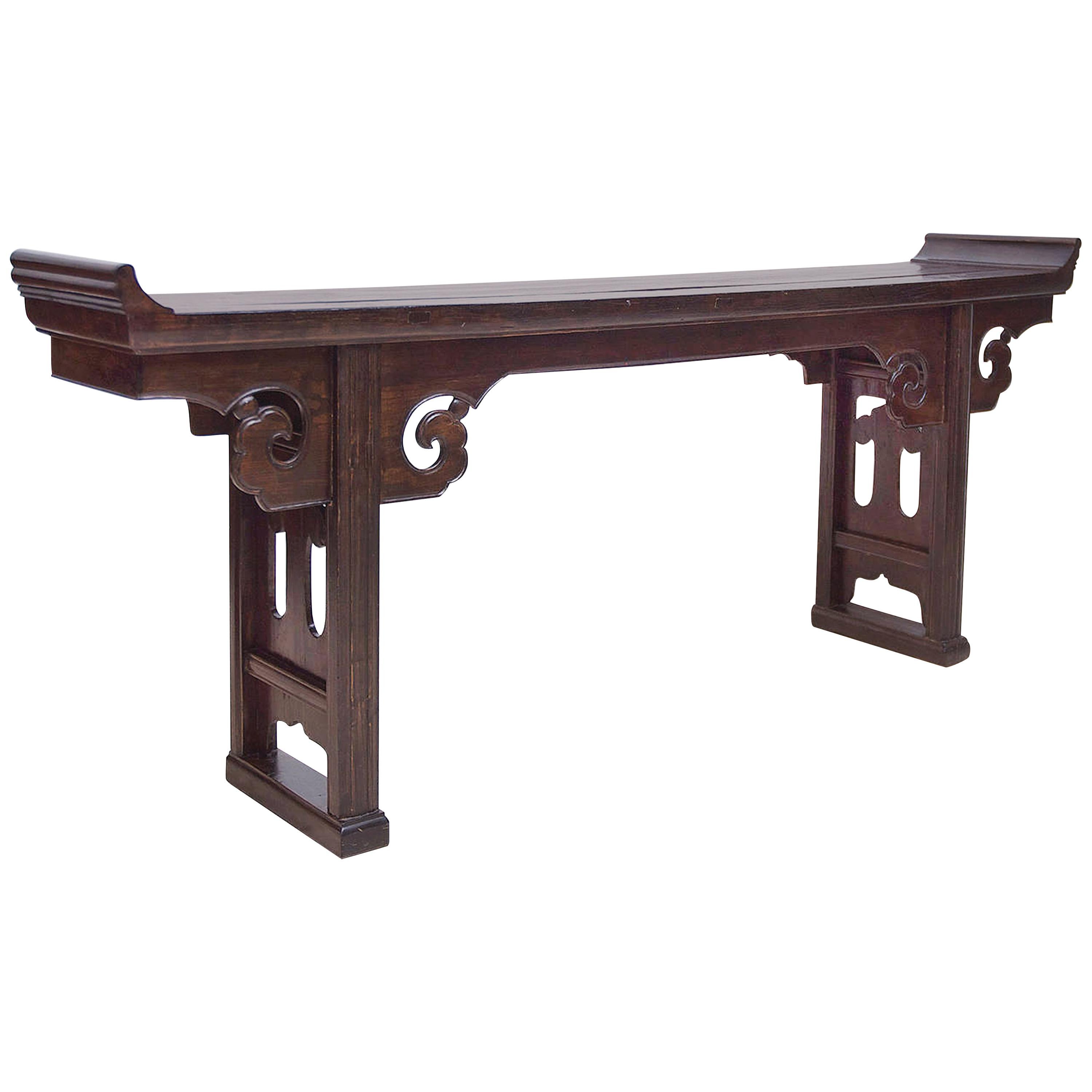 19th Century Qing Altar Table from Shanxi Province For Sale