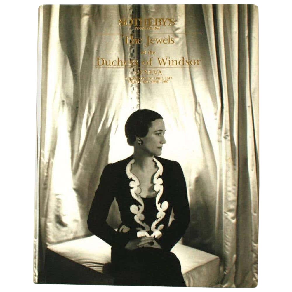 Sotheby's the Jewels of the Duchess of Windsor, Auction Catalog, 1987