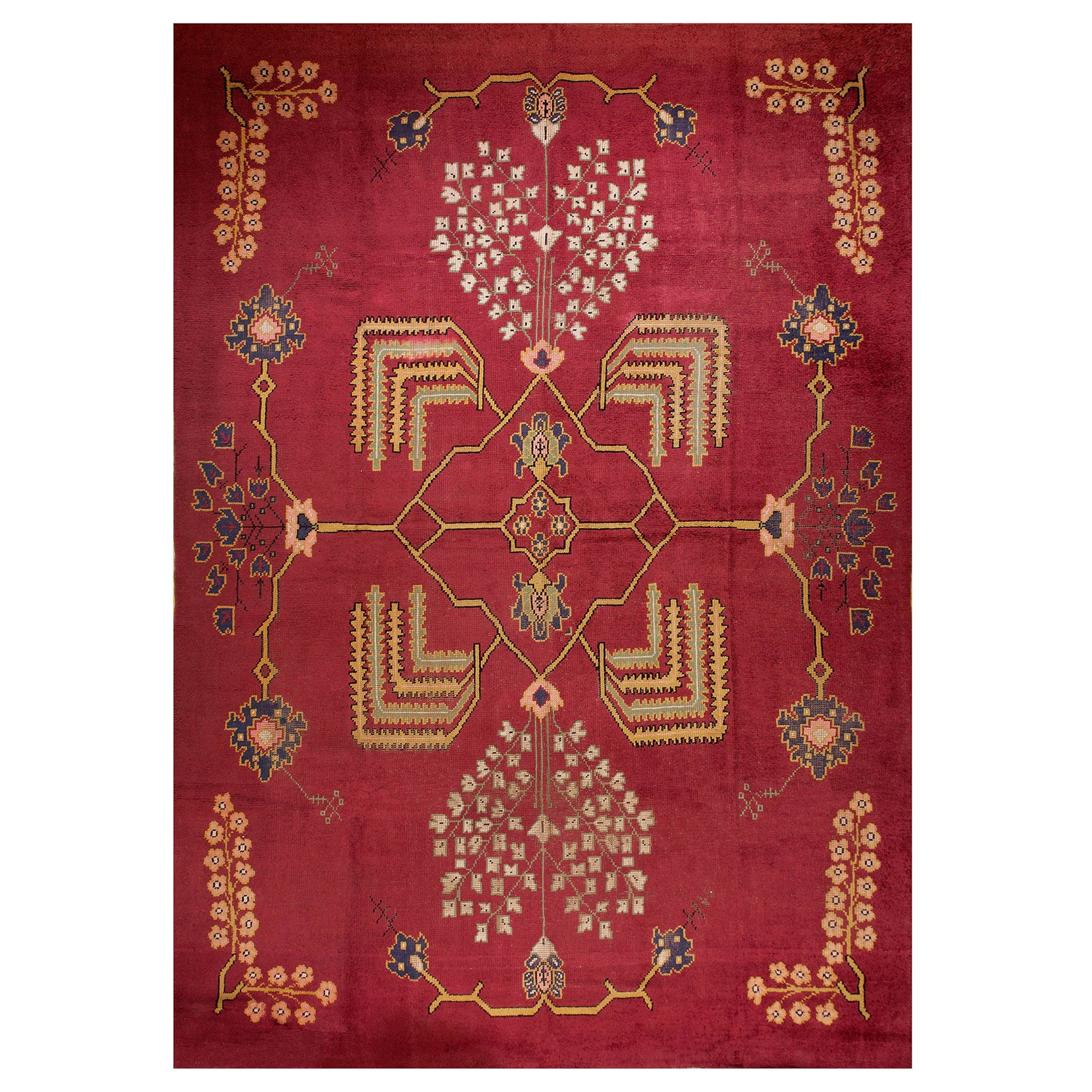 Tapis Donegal Arts & Crafts du début du 20TH CENTURY DESIGN/ONE