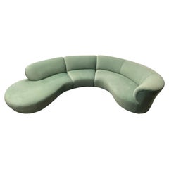 Signed Weiman Sectional Cloud Sofa