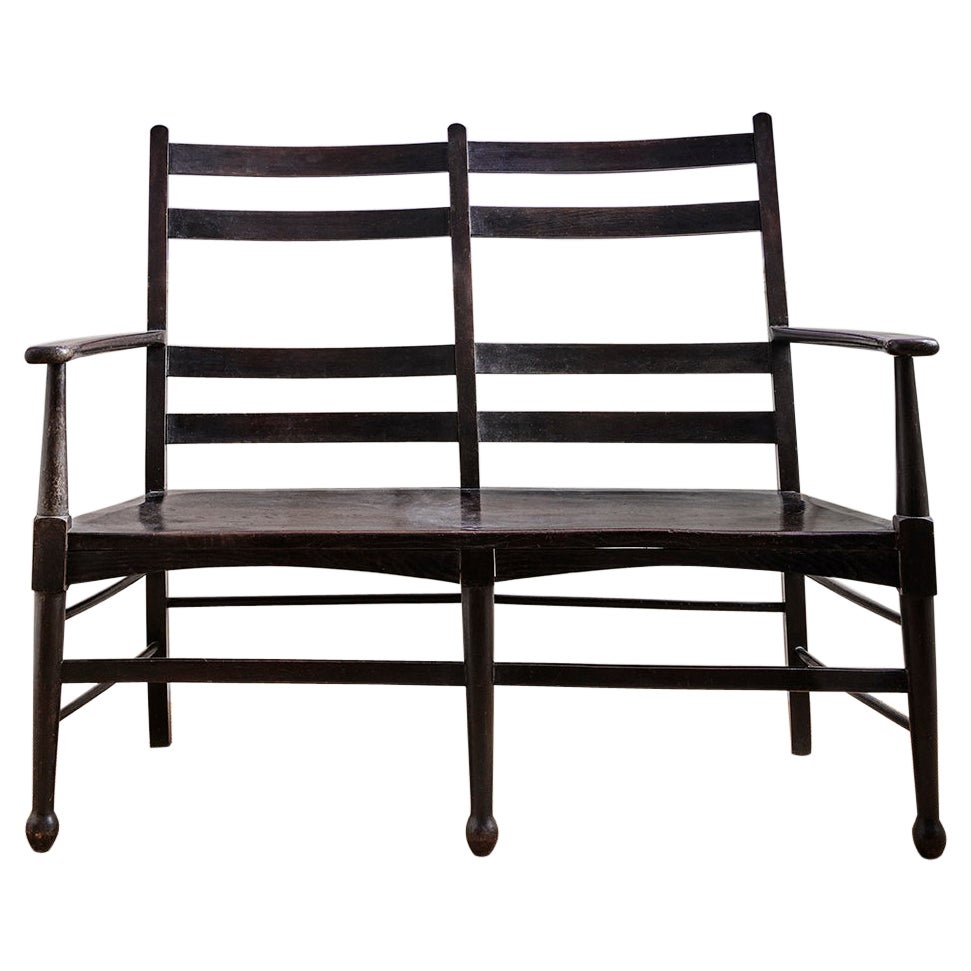 Vintage Plant Stand in White Painted Wood, Sweden, Early 20th Century