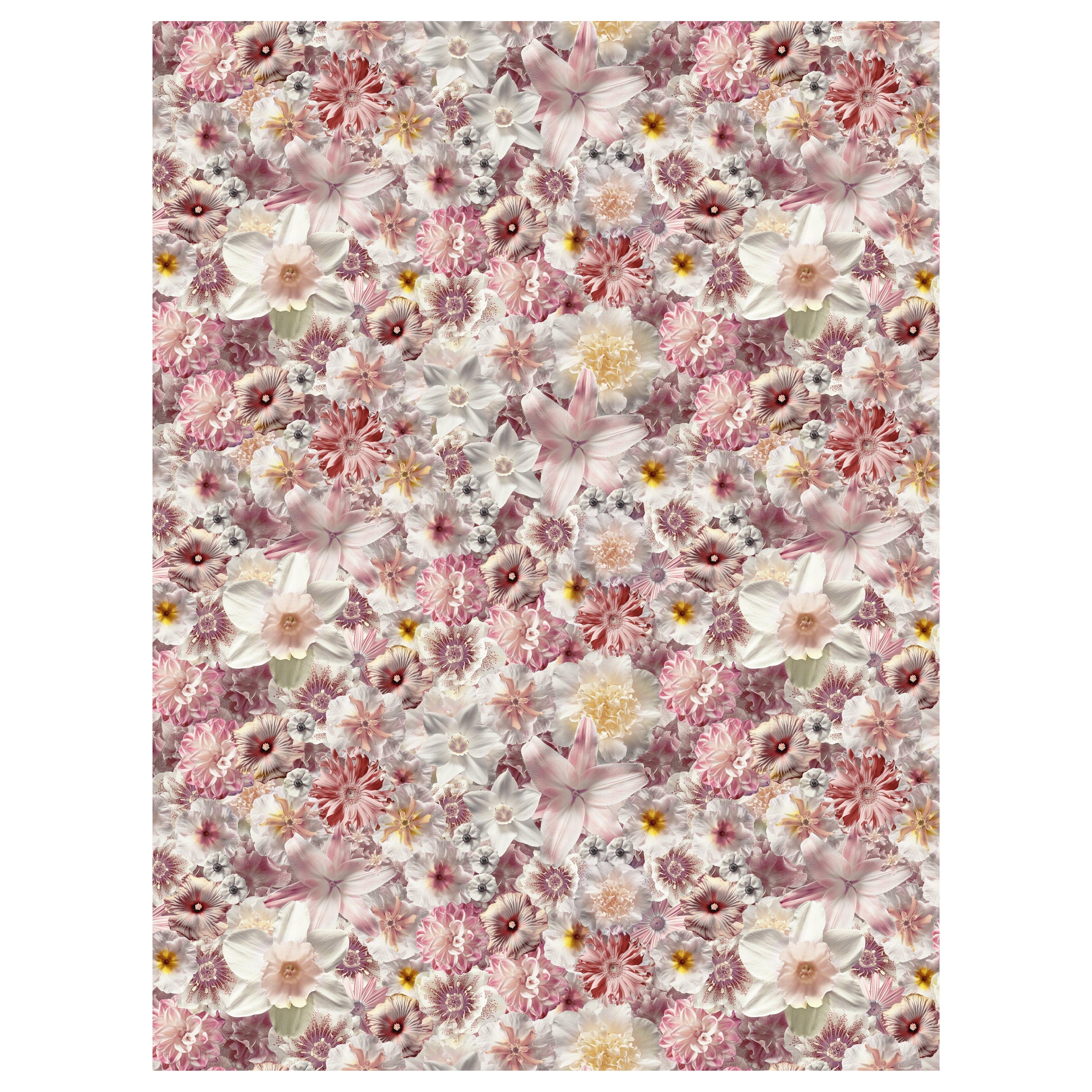 Moooi Large Flowergarden Day Rectangle Rug in Low Pile Polyamide