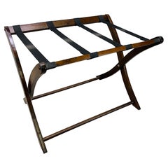 Wood Folding Luggage Rack