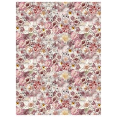 Großer rechteckiger Flowergarden Day-Teppich aus weichem Polyamide-Garnstoff von Moooi