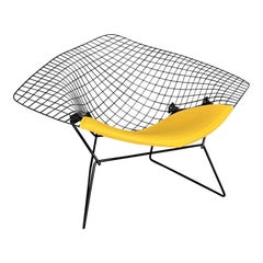 Vintage Mid-Century Modern Large Diamond Chair by Harry Bertoia for Knoll