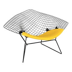 Retro Mid-Century Modern Large Diamond Chair by Harry Bertoia for Knoll