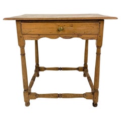 Antique Pine Hall Table, Writing Table, Scotland 1880, B657