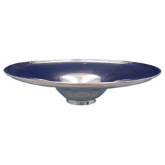 Important Marie Zimmermann Modernism Sterling Silver Centerpiece Bowl '#6910'