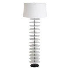 Space Age Stacked Disc Floorlamp