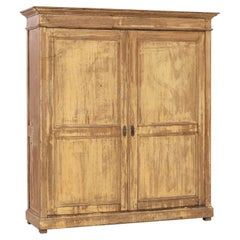 Turn of the Century French Wood Patinated Cabinet