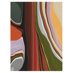 Großer, flüssiger, rechteckiger Tulip-Teppich aus Polyamide mit niedrigem Flor, Claire Vos, von Moooi