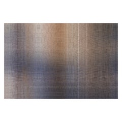 Moooi - Petit tapis rectangulaire en toile de jean à poils bas Polyamide