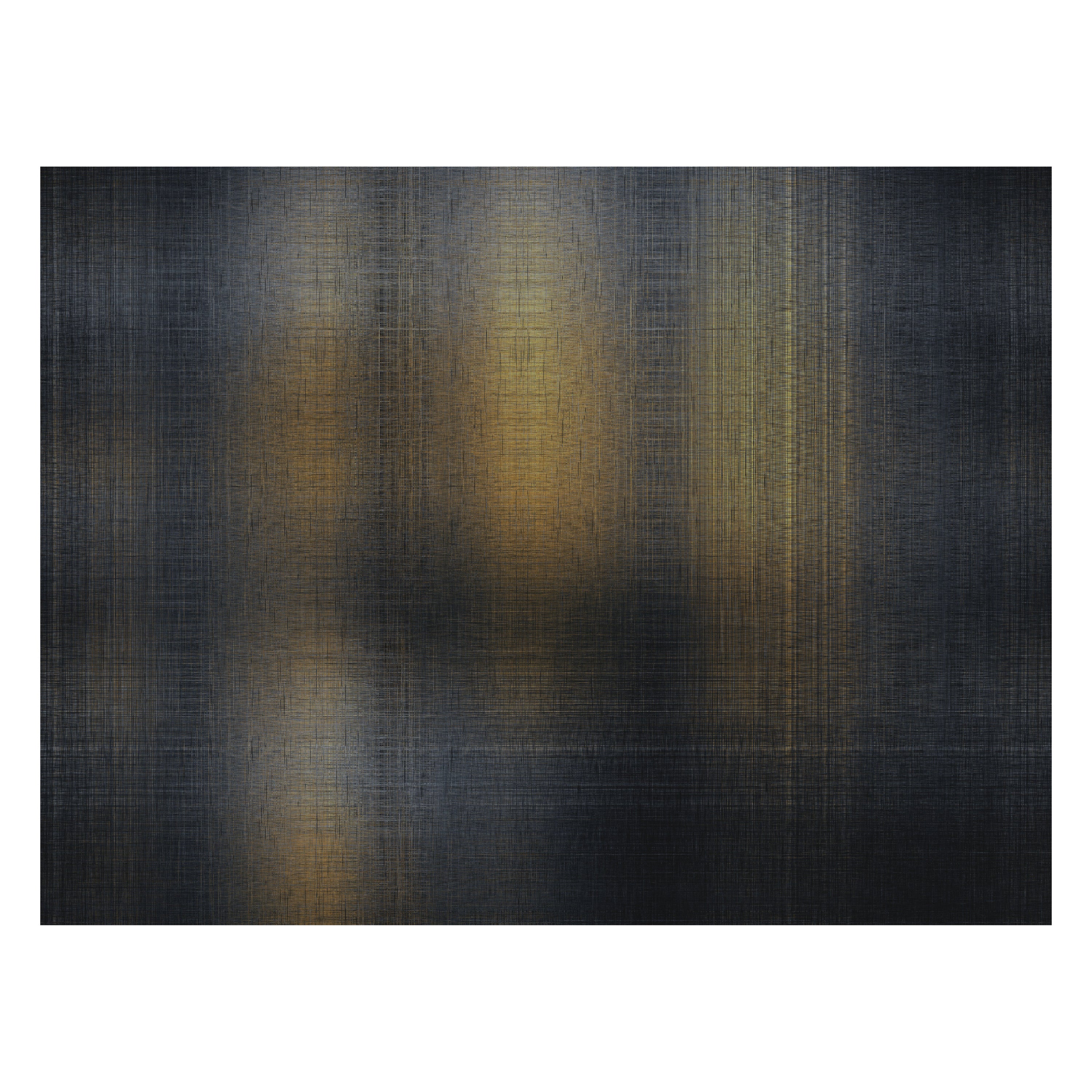 Moooi Large Quiet Canvas Shantung Rectangle Rug in Wool with Blind Hem Finish