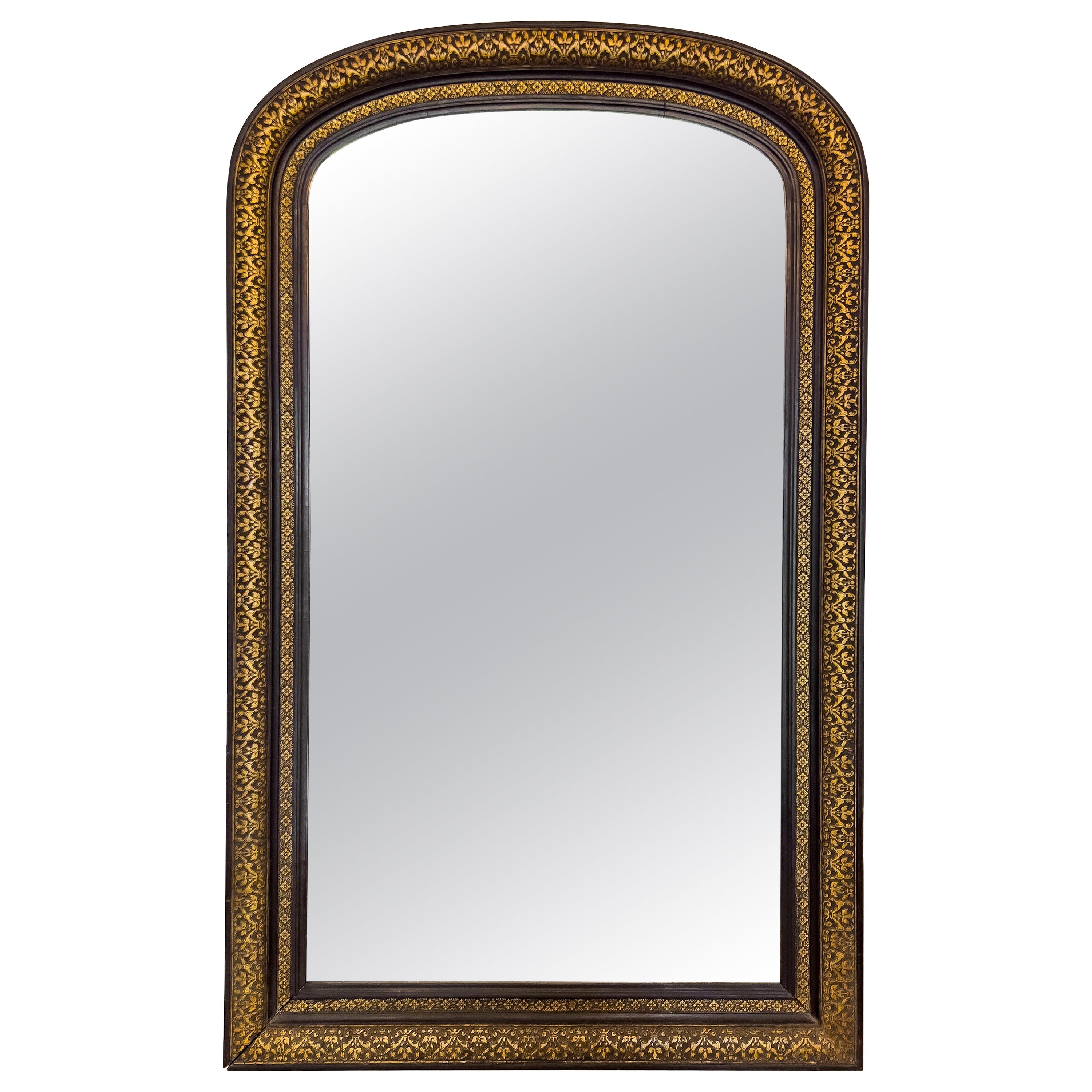 19th Century French Napoleon III Mirror   For Sale