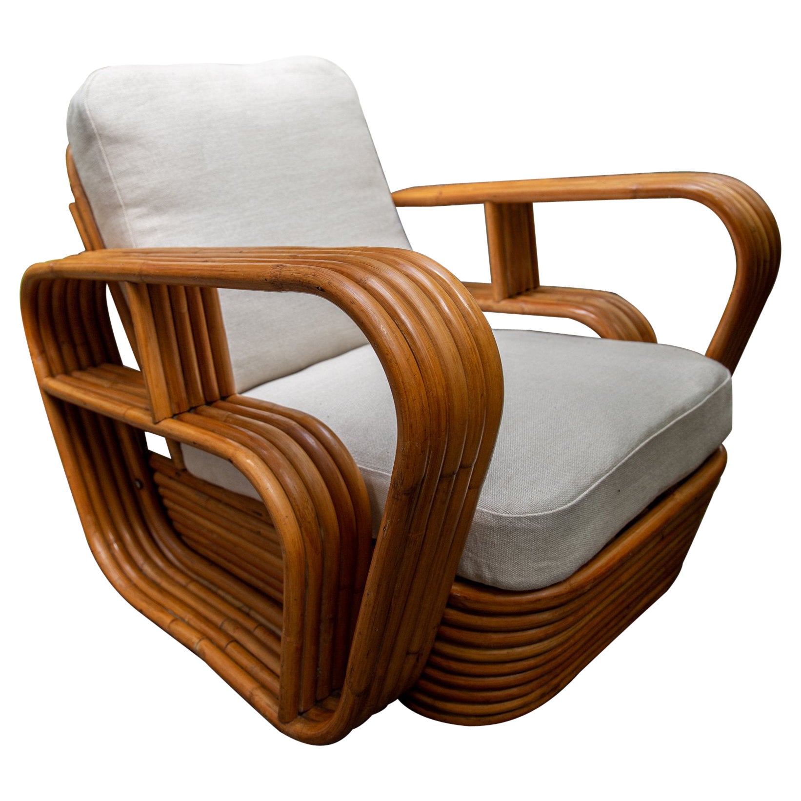 Attributed Paul Frankl Pretzel Chair, Original Art Deco Period