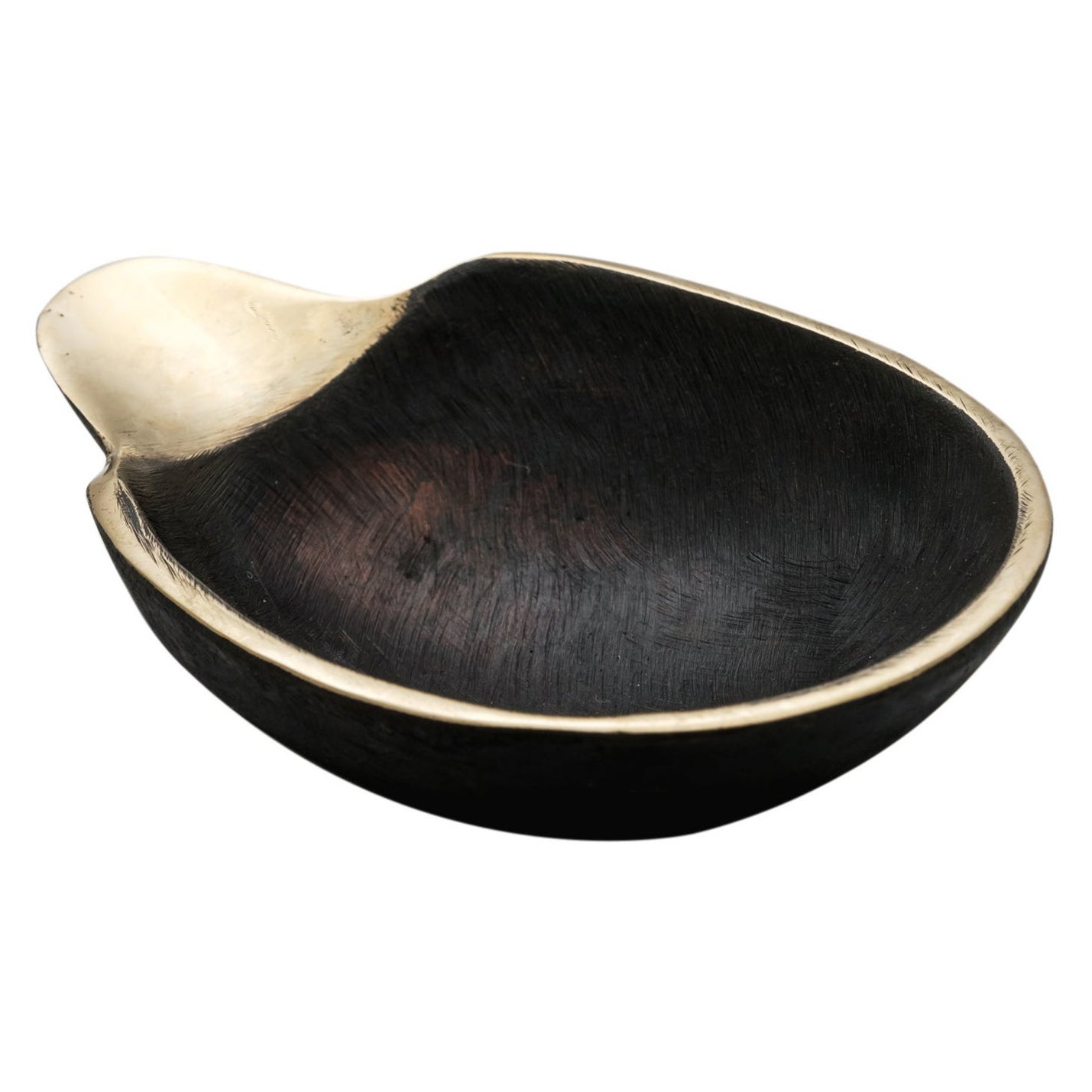 Carl Auböck Model #3599 Patinated Brass Bowl