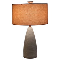 Elegant Martz Lamp with Inciso Decoration