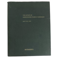 The Estate of Ambassador Pamela Harriman 1st Ed Hardcover