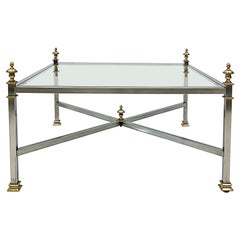 Neoclassical Style Maison Jansen-Style 2-Tone Coffee Table