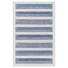 Contemporary Swedish Striped Rug by Doris Leslie Blau