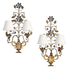 Pair of Maison Bagues Wall Lights