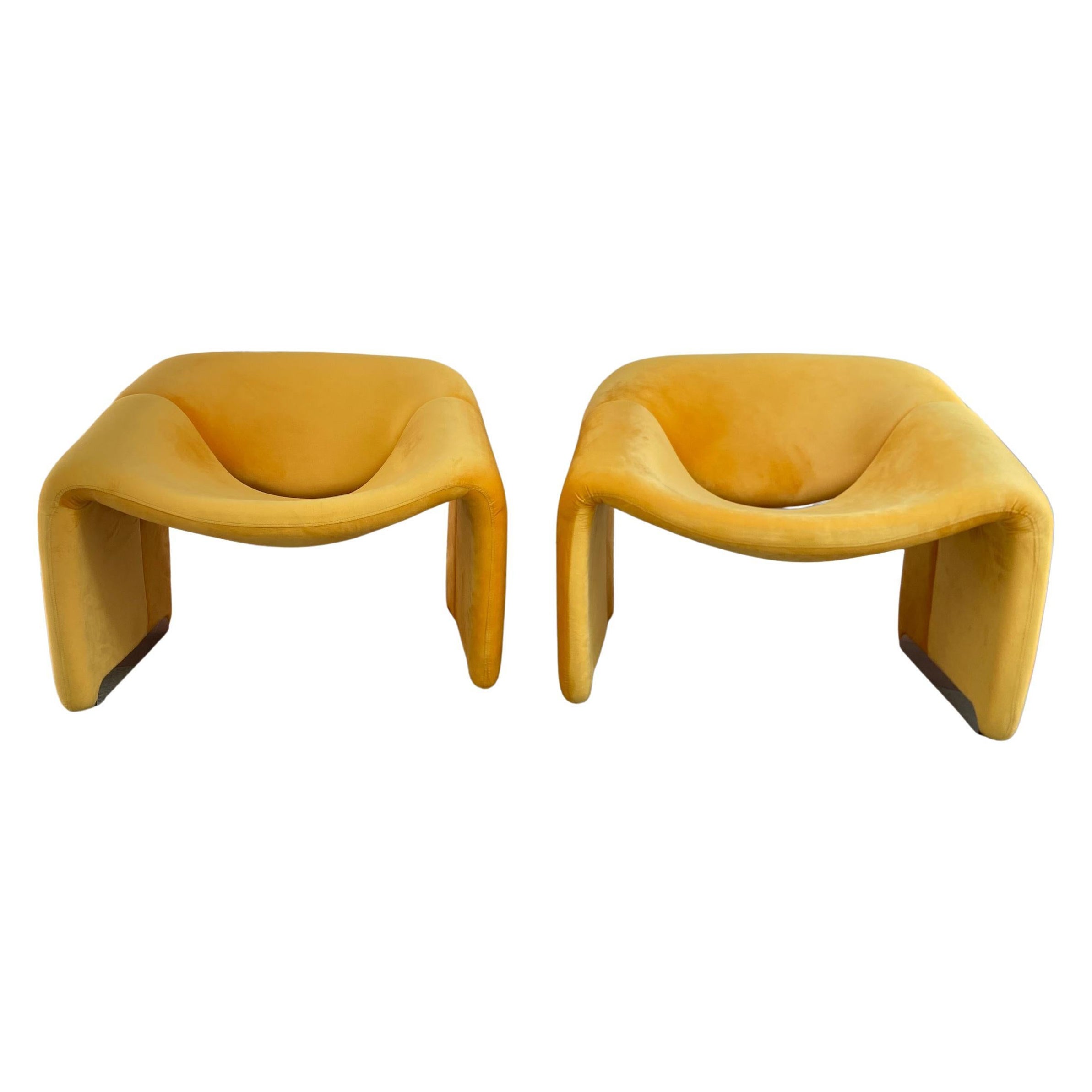 Pair of Armchairs Groovy For Sale at 1stDibs