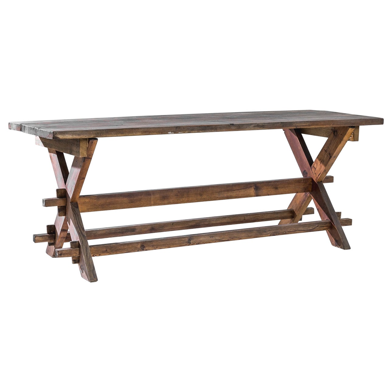 20th Century, Scandinavian Country Dining Table