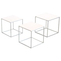 Poul Kjaerholm PK71 Side Tables by E. Kold Christensen, Denmark, 1957