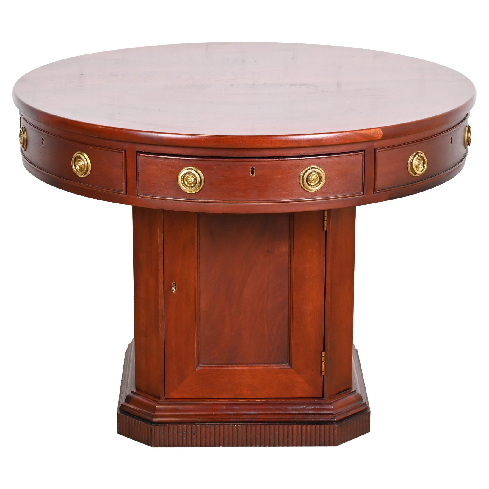 Ralph Lauren Georgian Mahogany Rent Table or Center Table