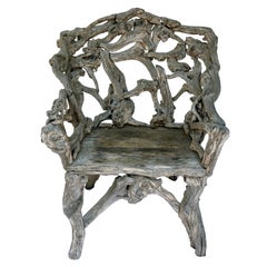 King Driftwood Patio Chair