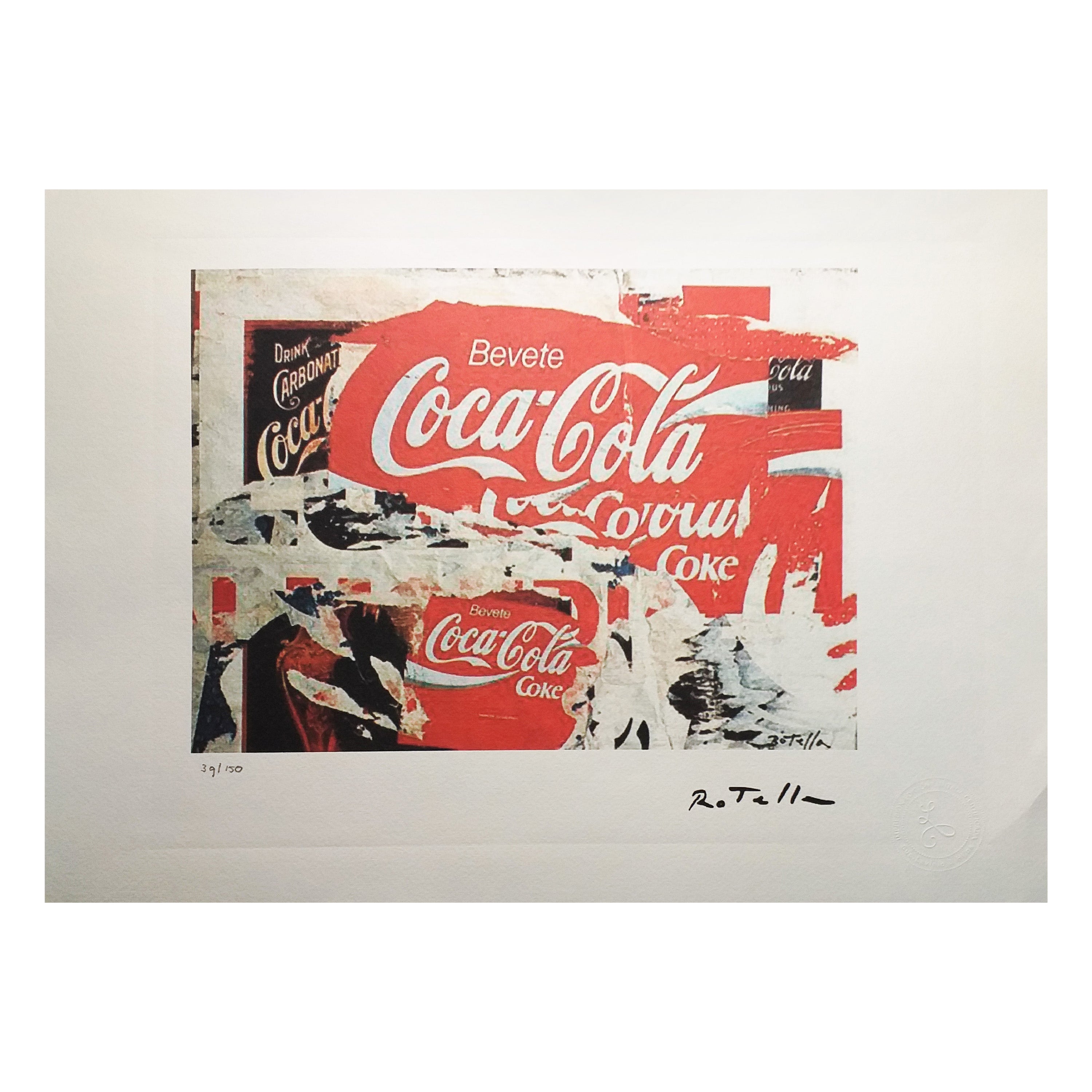 Domenico "Mimmo" Rotella Coca Cola