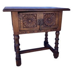 18th Century Spanish Baroque Side Table/End Table