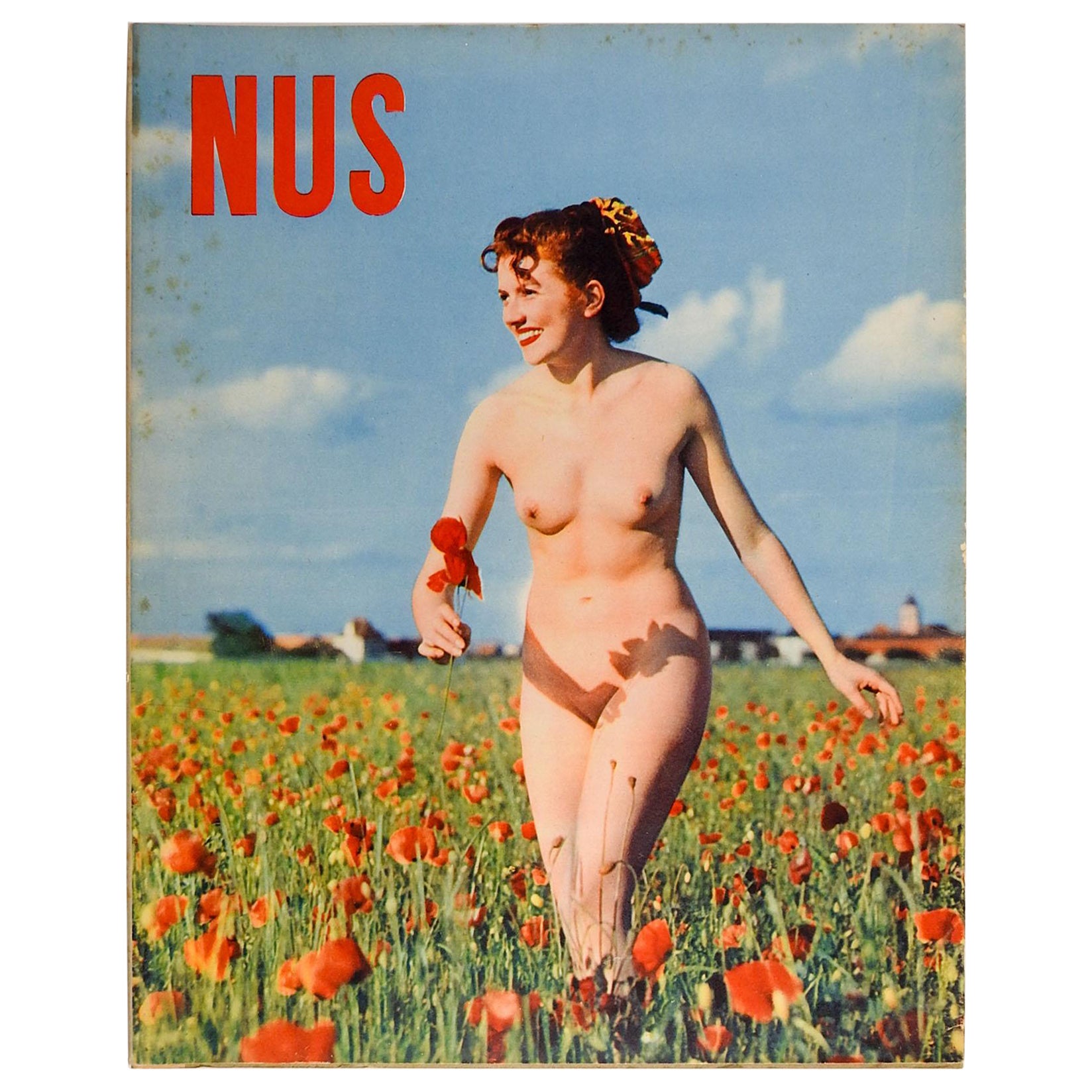 1950's Nus French Book of Artistic Nude Photographs