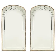 Antique Pair Venetian Arch Mirrors