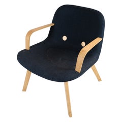 Silla de salón Modelo Ej 3 De Erik Jørgensen De los años 90