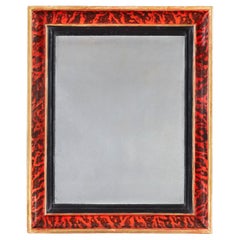 19th Century Faux Tortoiseshell Mirror