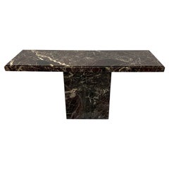 Mid-Century Italian Mable Console or Entry Table
