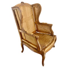 19th C. French Louis XV Style Frame of an Armchair