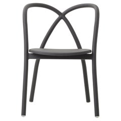 Black Aluminum Chair, Ming