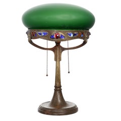 Jugendstil Jeweled Table Lamp