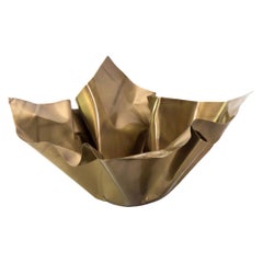 Paper Brass Bowl I by Gentner Design