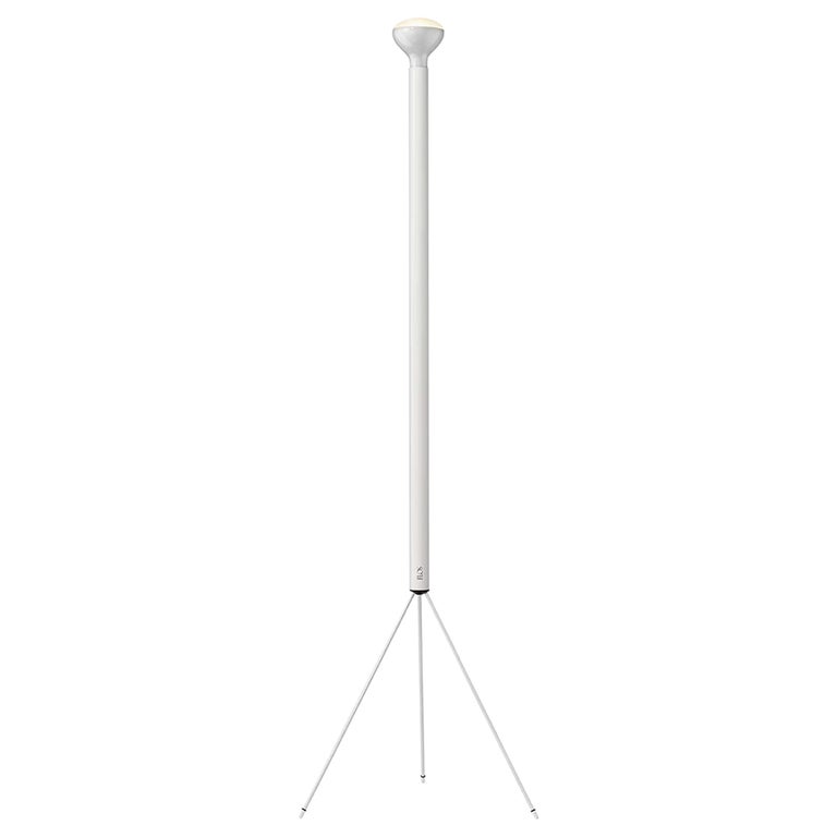 Flos Luminator Floor Lamp in White with Iron and Frame For Sale at 1stDibs