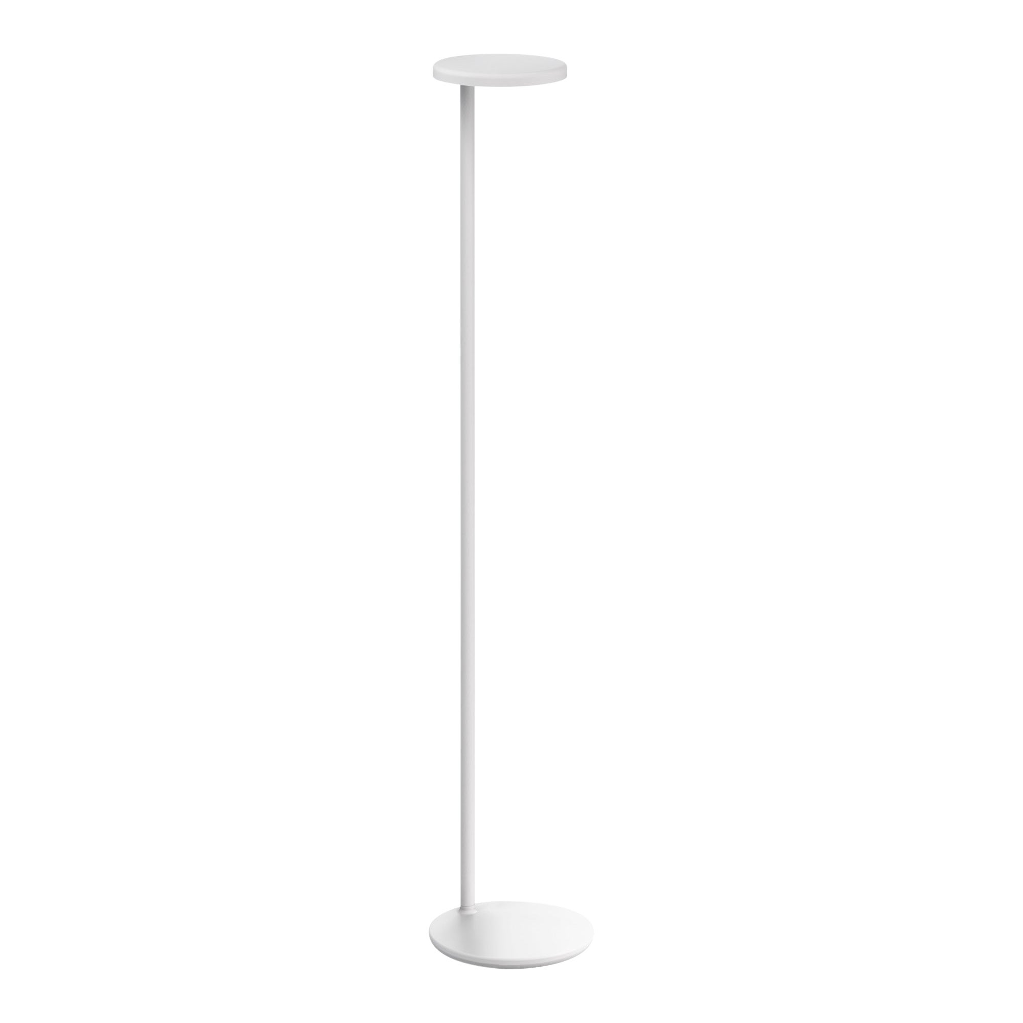 Flos Oblique 2700K Floor Lamp in White with USB-C by Vincent Van Duysen For Sale