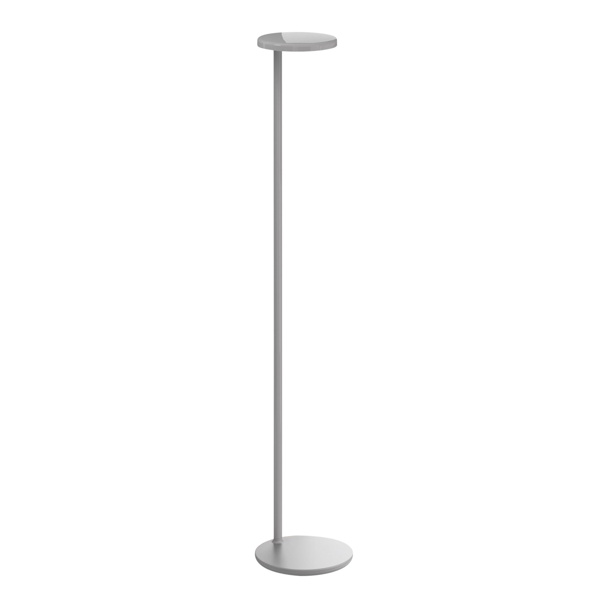 Lampadaire Flos Oblique 3000K gris avec USB-C de Vincent Van Duysen