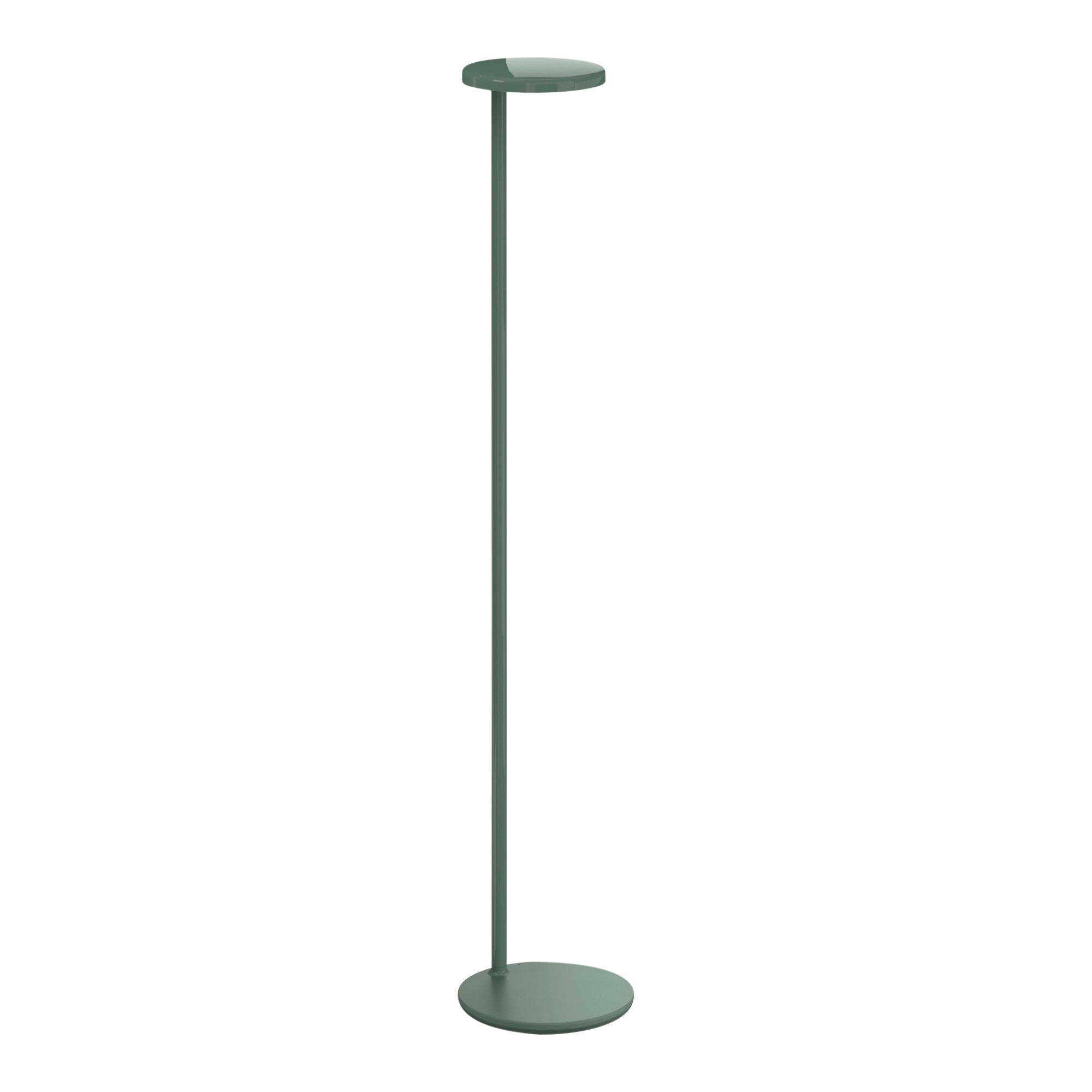 Flos Oblique 3000K Floor Lamp in Salvia with USB-C by Vincent Van Duysen