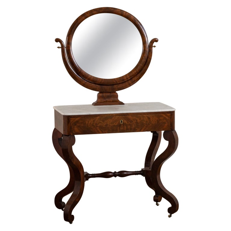 Mahogany Dressing Table /Vanity Table from the Early 19th Century For