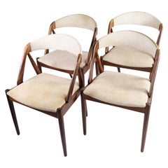 Model 31, Dining Room Chairs, Rosewood, Kai Kristiansen, 1960