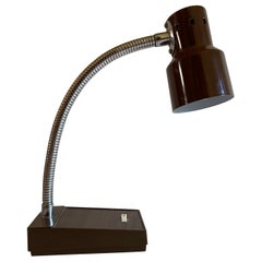 Used Mobilite Brown Metal Task Lamp