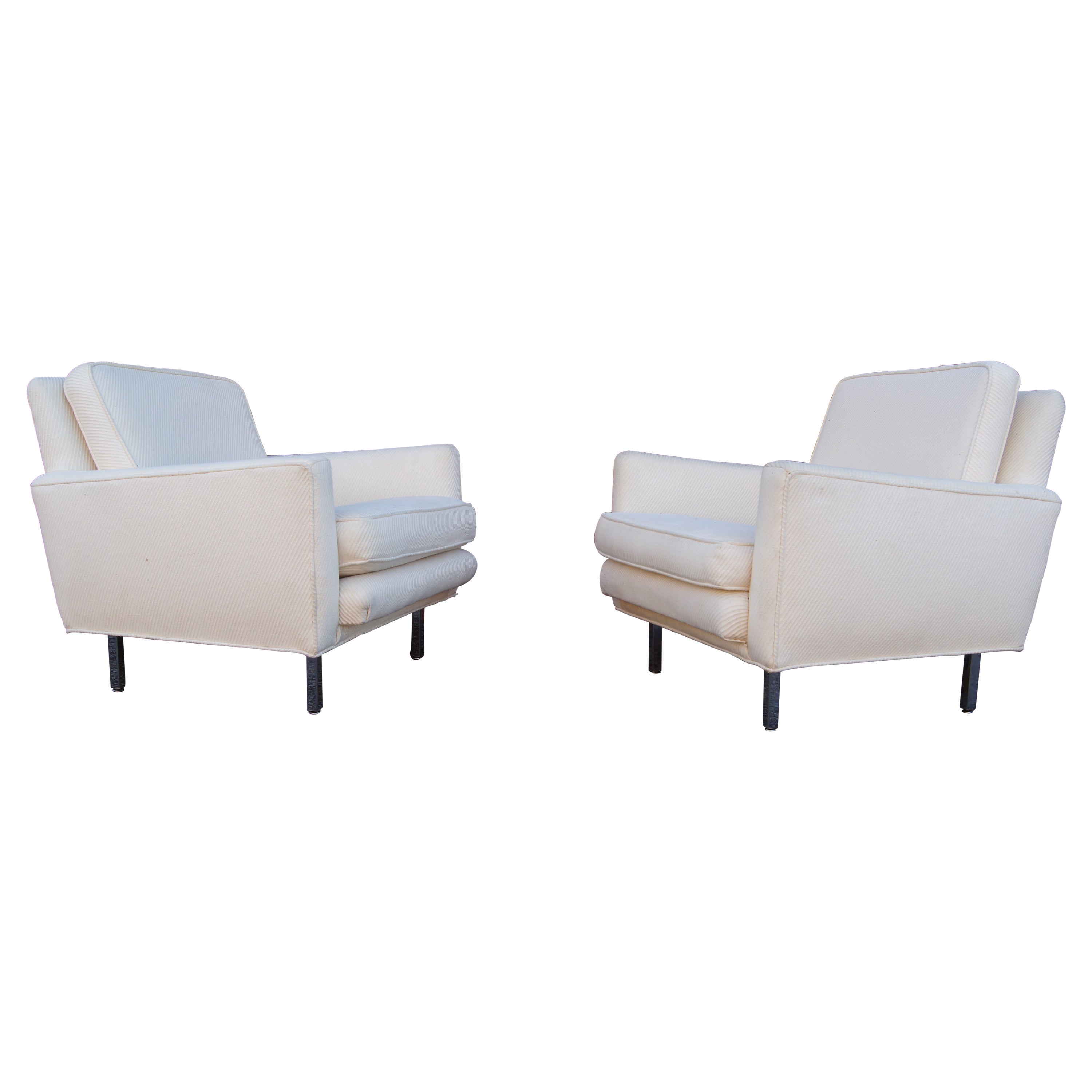 Pair of Lounge Chairs, Model 5681, by George Nelson for Herman Miller